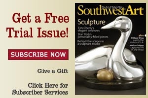Southwest Art magazine. Fine Art of Today's West. Subscribe Today!